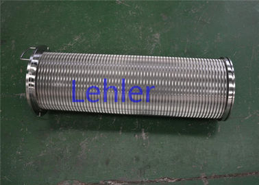 Elementos de filtro do filtro do entalhe 75 Y, filtro de tela pneumático do mícron