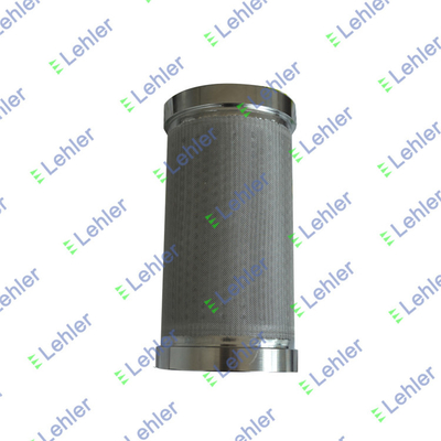 Tubos de filtro hidráulico de aço inoxidável Máquinas de tratamento de água de cilindro SS304 Cartucho de filtro de malha sinterizada