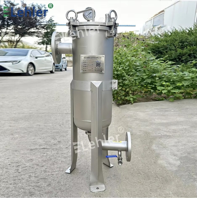 Tipo de saco Filtro de óleo de pré-filtração de aço inoxidável de alta eficiência com caixa para óleo comestível