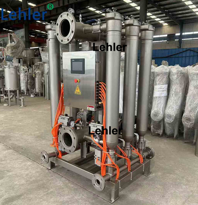 Fornecimento de fábrica de alta qualidade Automático de auto-limpeza tubular Backwashing Filtro filtro de casa