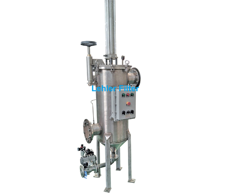 Filtros de água industriais automáticos de autolimpeza Filtros para filtragem eficaz contínua