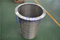 Elementos de filtro de aço inoxidável de aço inoxidável com superfície lisa da filtragem