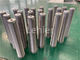 Elementos de filtro cônicos 316L de aço inoxidável do fio da cunha do entalhe de 500 mícrons